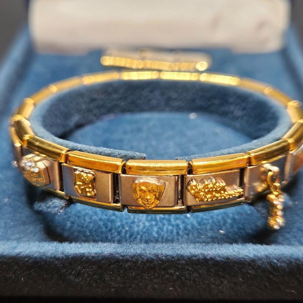 Vintage Bradford Exchange Charming Touches Bracelet